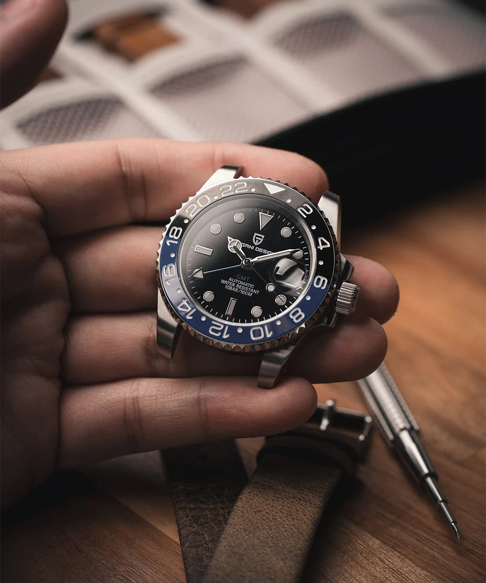 GMT Automatisk Ur